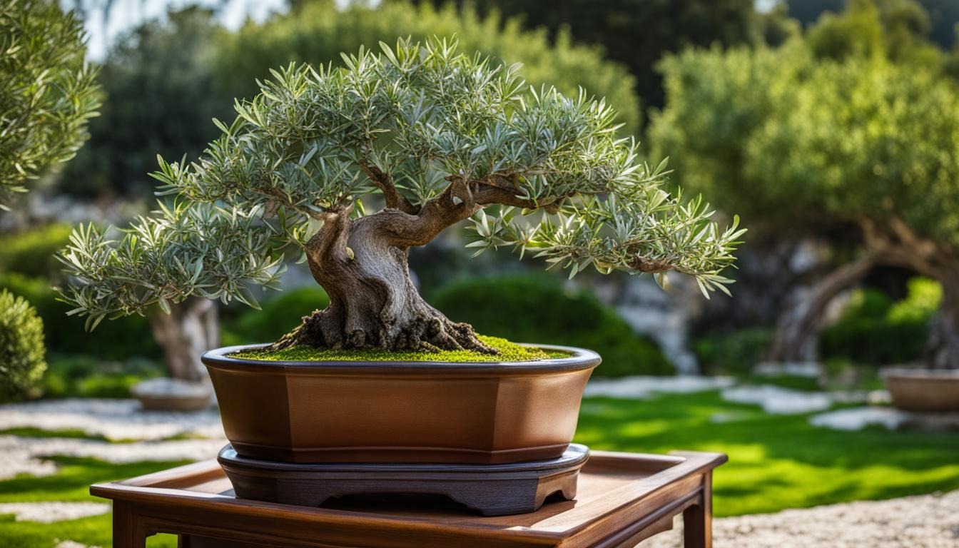 Olive tree bonsai